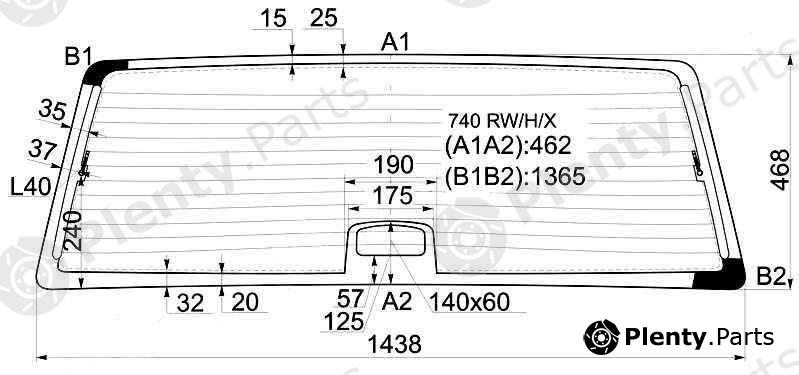  XYG part 740RW/H/X (740RWHX) Replacement part