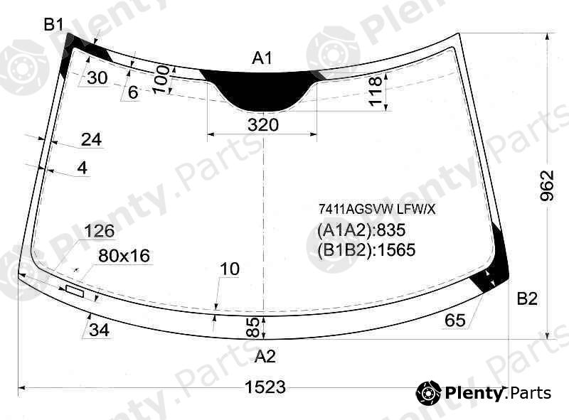  XYG part 7411AGSVWLFW/X (7411AGSVWLFWX) Replacement part