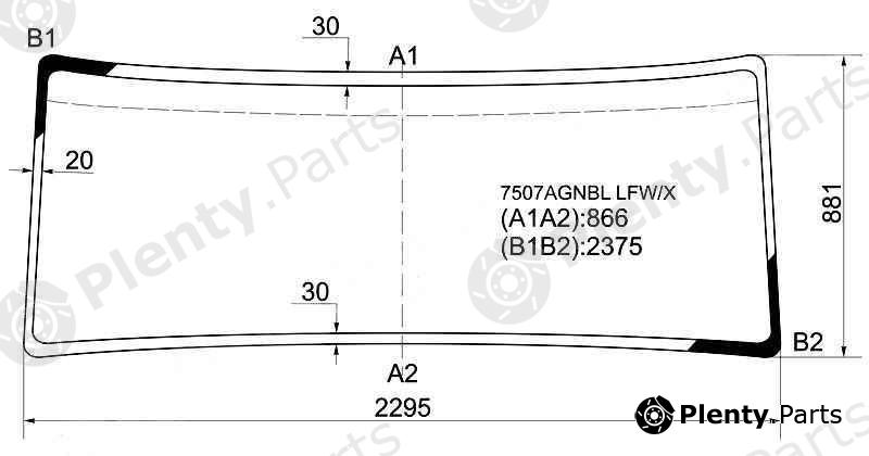  XYG part 7507AGNBLLFW/X (7507AGNBLLFWX) Replacement part