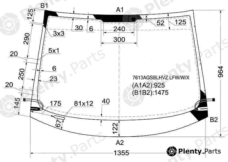  XYG part 7613AGSBLHVZLFW/W/X (7613AGSBLHVZLFWWX) Replacement part