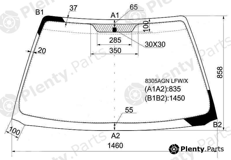  XYG part 8305AGNLFW/X (8305AGNLFWX) Replacement part