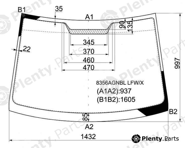  XYG part 8356AGNBLLFW/X (8356AGNBLLFWX) Replacement part
