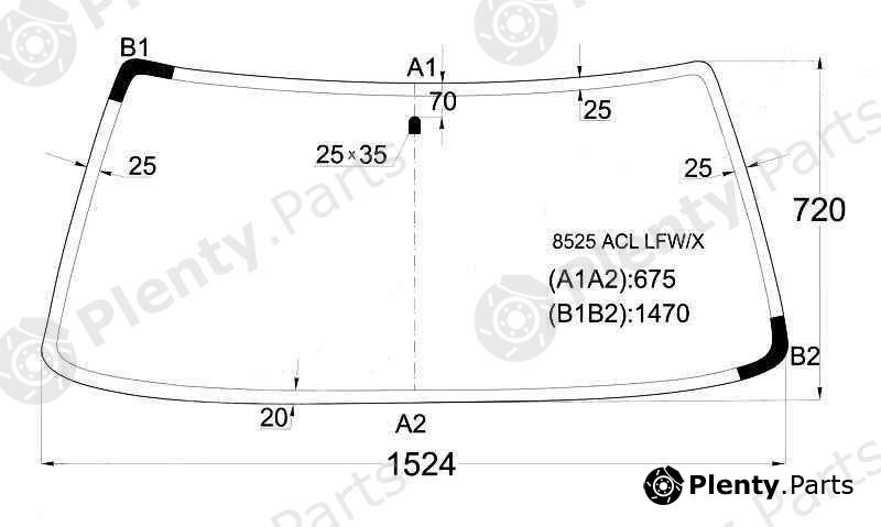  XYG part 8525ACLLFW/X (8525ACLLFWX) Replacement part