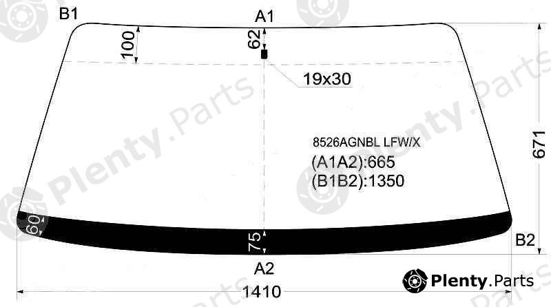  XYG part 8526AGNBLLFW/X (8526AGNBLLFWX) Replacement part