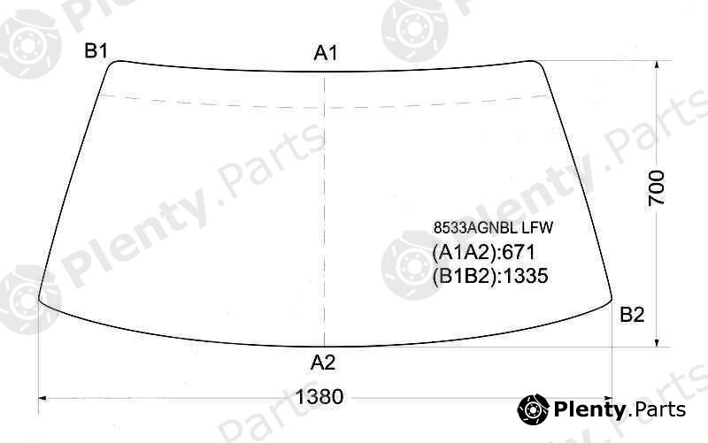  XYG part 8533AGNBLLFW Replacement part