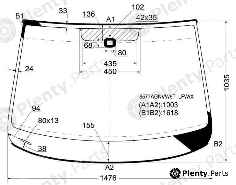  XYG part 8577AGSMVW6TLFW/X (8577AGSMVW6TLFWX) Replacement part