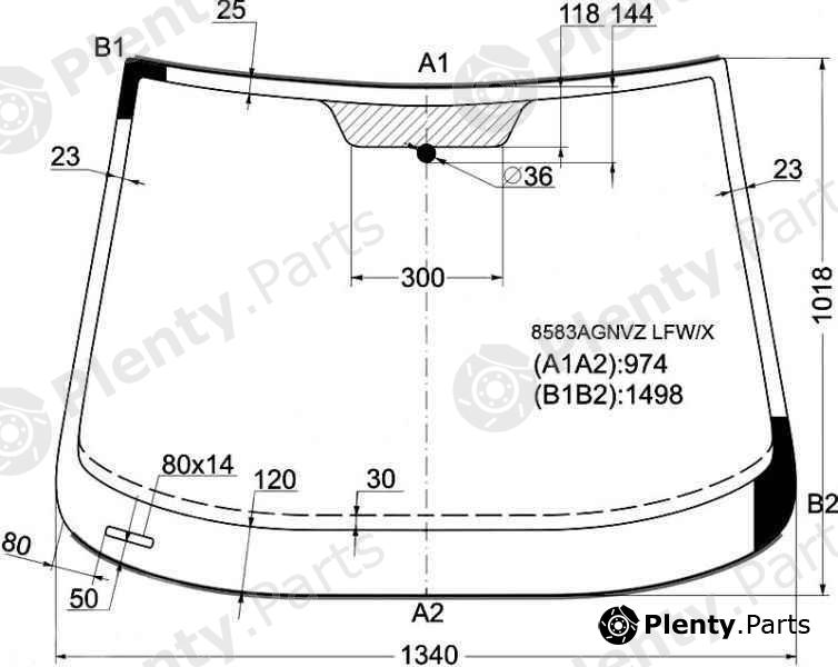  XYG part 8583AGNVZLFW/X (8583AGNVZLFWX) Replacement part