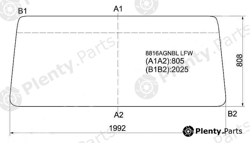  XYG part 8816AGNBLLFW Replacement part