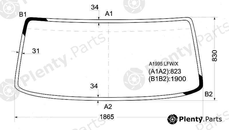  XYG part A1995LFW/X (A1995LFWX) Replacement part