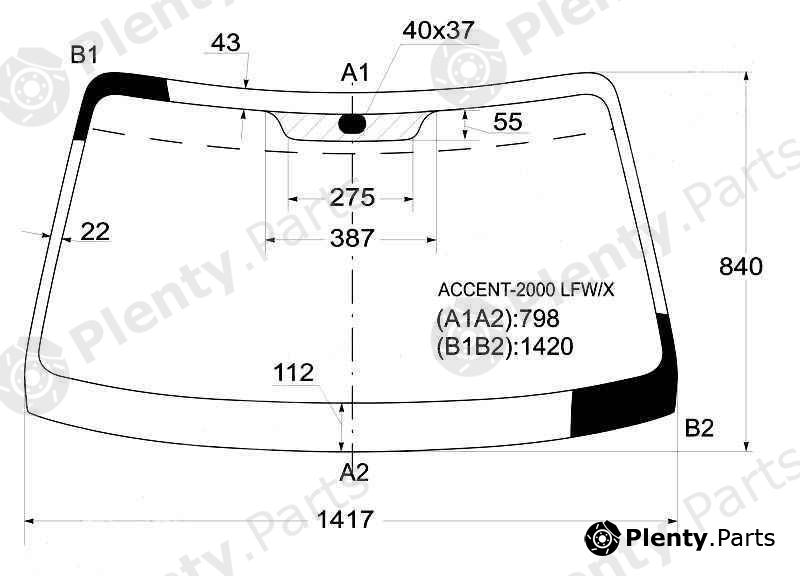  XYG part ACCENT-2000LFW/X (ACCENT2000LFWX) Replacement part