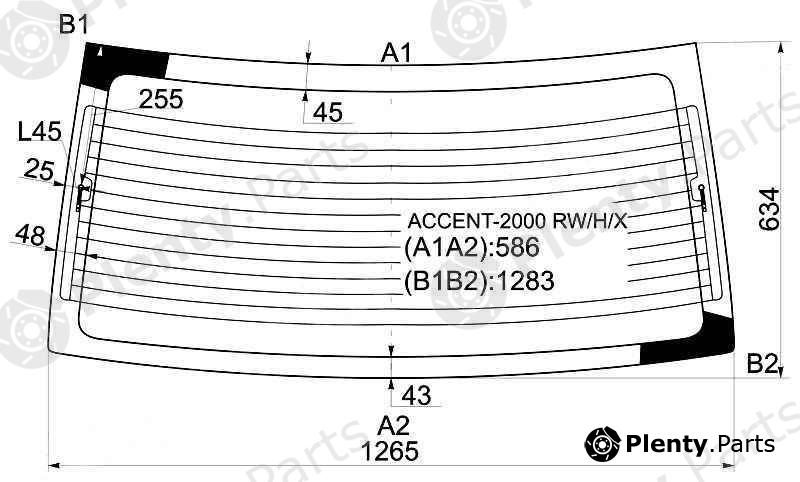  XYG part ACCENT-2000RW/H/X (ACCENT2000RWHX) Replacement part