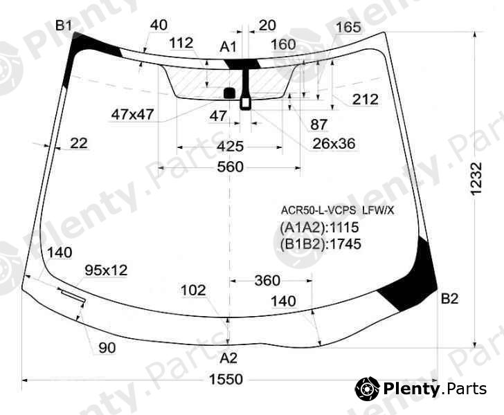  XYG part ACR50-L-VCPSLFW/X (ACR50LVCPSLFWX) Replacement part