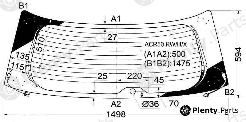  XYG part ACR50RW/H/X (ACR50RWHX) Replacement part