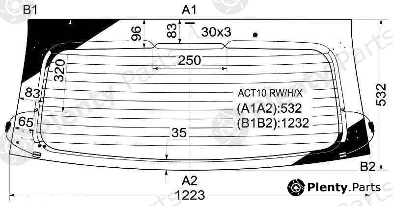  XYG part ACT10RW/H/X (ACT10RWHX) Replacement part