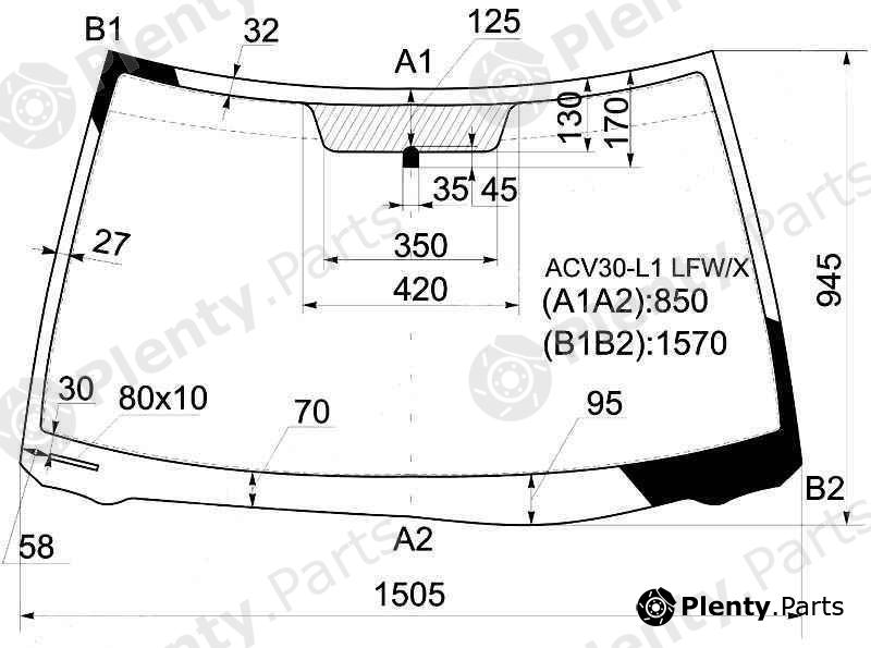  XYG part ACV30-L1LFW/X (ACV30L1LFWX) Replacement part