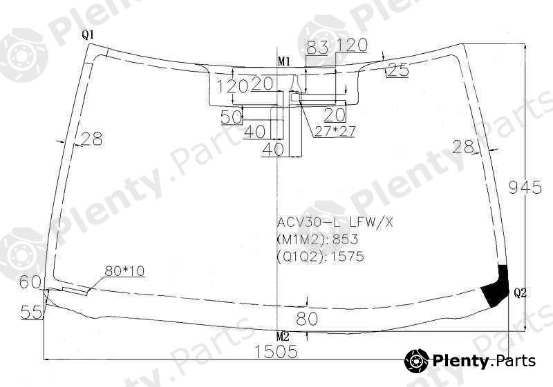  XYG part ACV30-LLFW/X (ACV30LLFWX) Replacement part