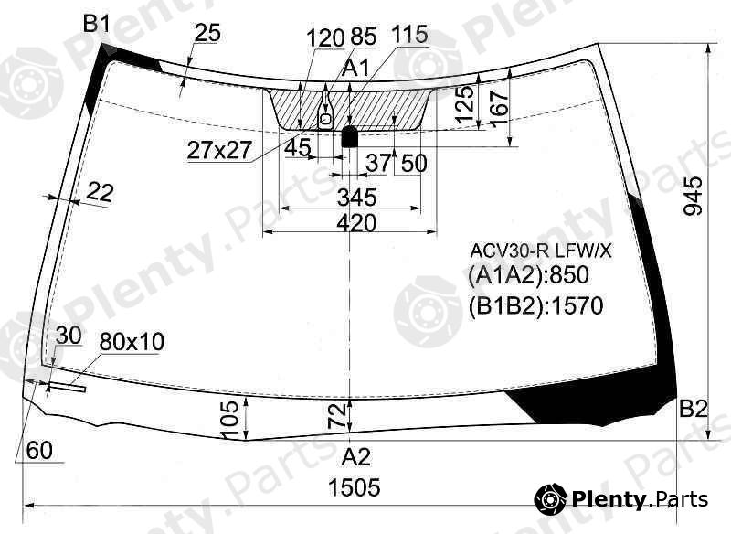  XYG part ACV30-RLFW/X (ACV30RLFWX) Replacement part