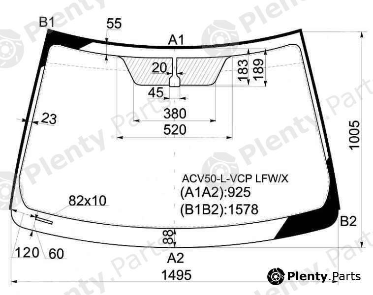  XYG part ACV50-L-VCPLFW/X (ACV50LVCPLFWX) Replacement part