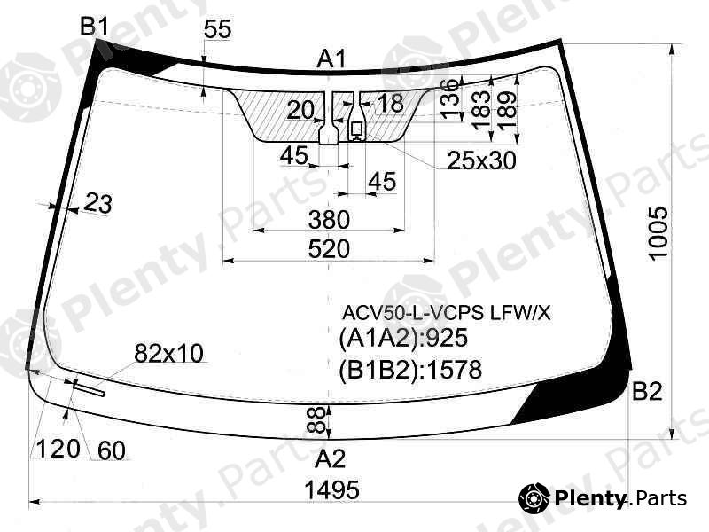 XYG part ACV50-L-VCPSLFW/X (ACV50LVCPSLFWX) Replacement part