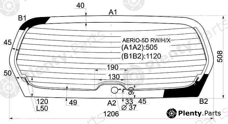  XYG part AERIO-5DRW/H/X (AERIO5DRWHX) Replacement part