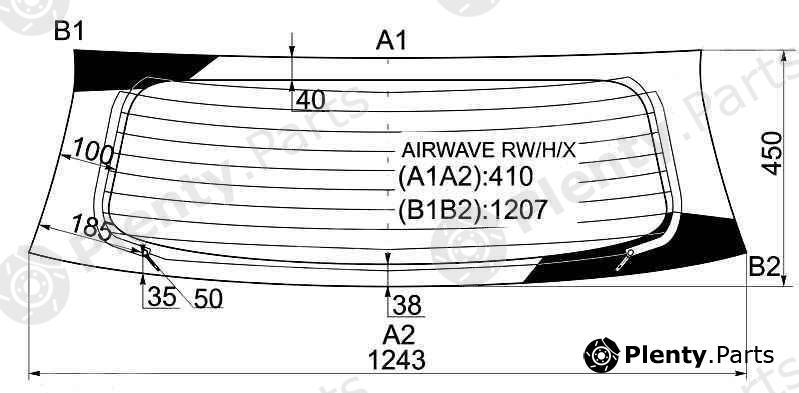  XYG part AIRWAVERW/H/X (AIRWAVERWHX) Replacement part