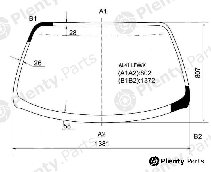  XYG part AL41LFW/X (AL41LFWX) Replacement part