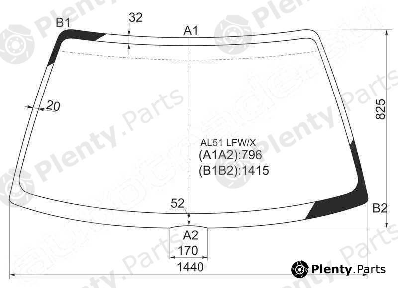  XYG part AL51LFW/X (AL51LFWX) Replacement part