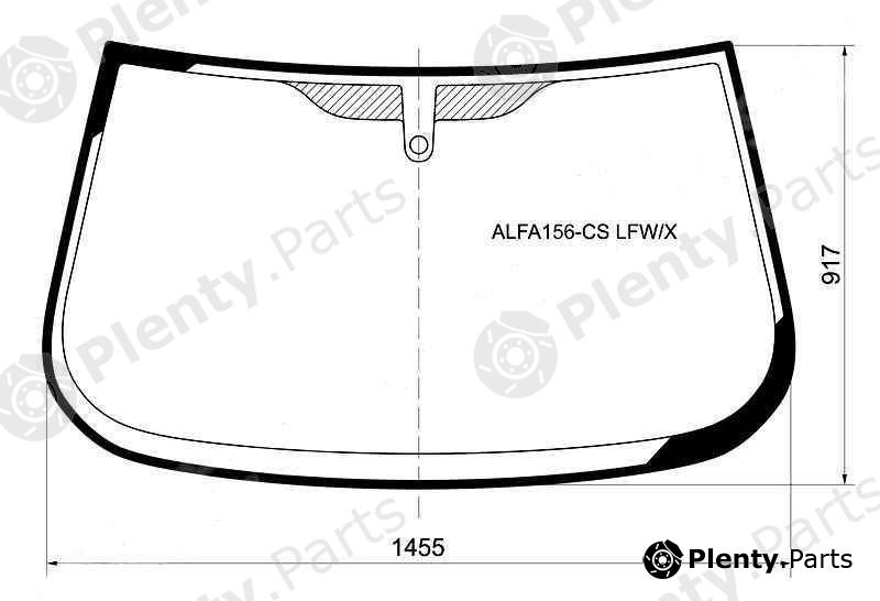  XYG part ALFA156-CSLFW/X (ALFA156CSLFWX) Replacement part