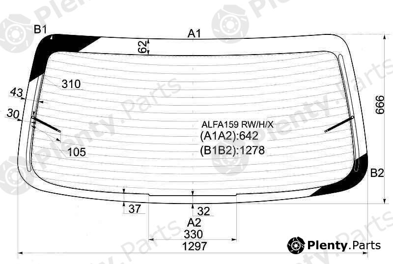  XYG part ALFA159RW/H/X (ALFA159RWHX) Replacement part