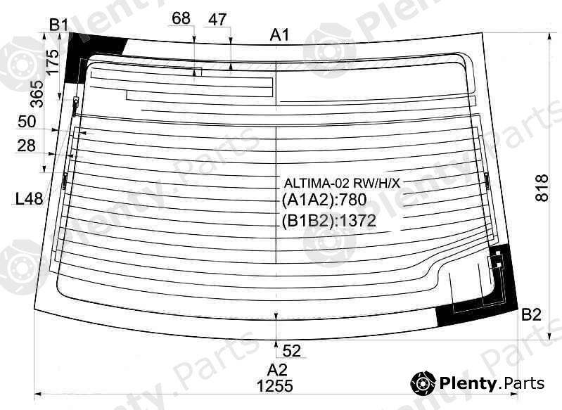  XYG part ALTIMA-02RW/H/X (ALTIMA02RWHX) Replacement part