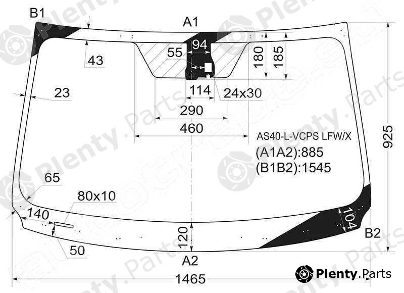  XYG part AS40-L-VCPSLFW/X (AS40LVCPSLFWX) Replacement part