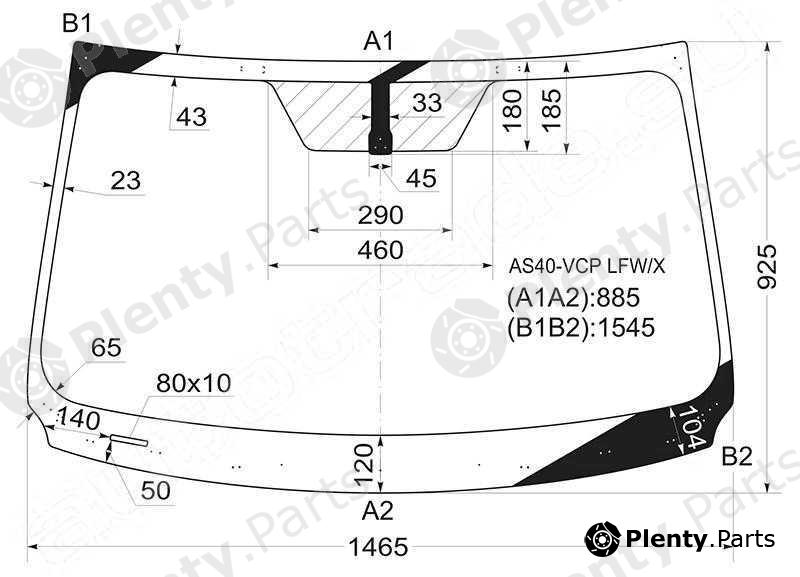  XYG part AS40-VCPLFW/X (AS40VCPLFWX) Replacement part