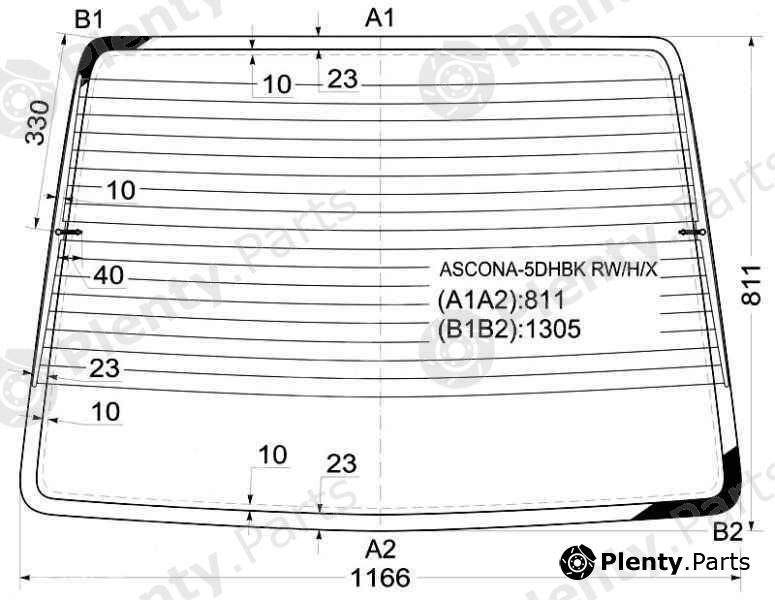  XYG part ASCONA-5DHBKRW/H/X (ASCONA5DHBKRWHX) Replacement part