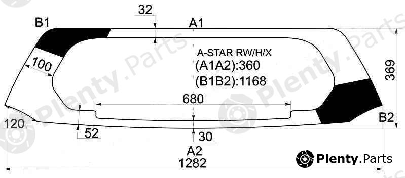  XYG part A-STARRW/H/X (ASTARRWHX) Replacement part