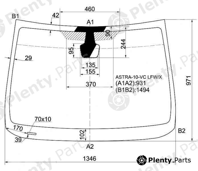  XYG part ASTRA-10-VCLFW/X (ASTRA10VCLFWX) Replacement part