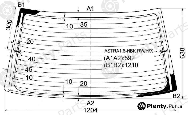  XYG part ASTRA1.6-HBKRW/H/X (ASTRA16HBKRWHX) Replacement part