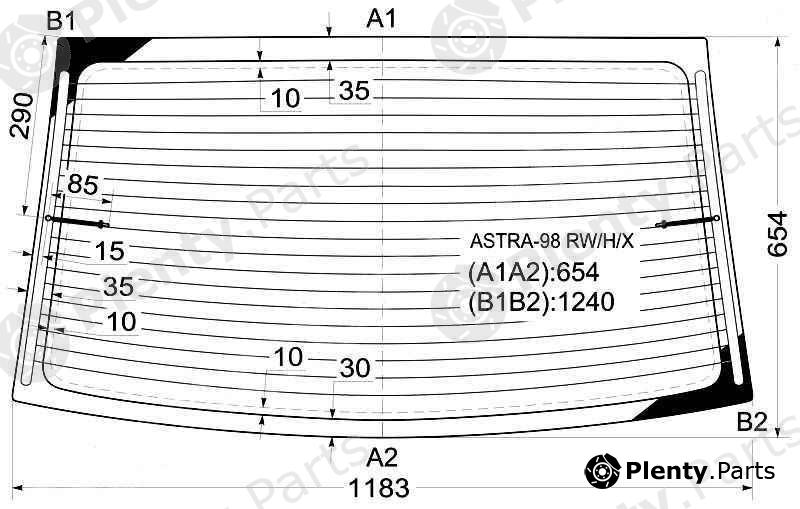  XYG part ASTRA-98RW/H/X (ASTRA98RWHX) Replacement part