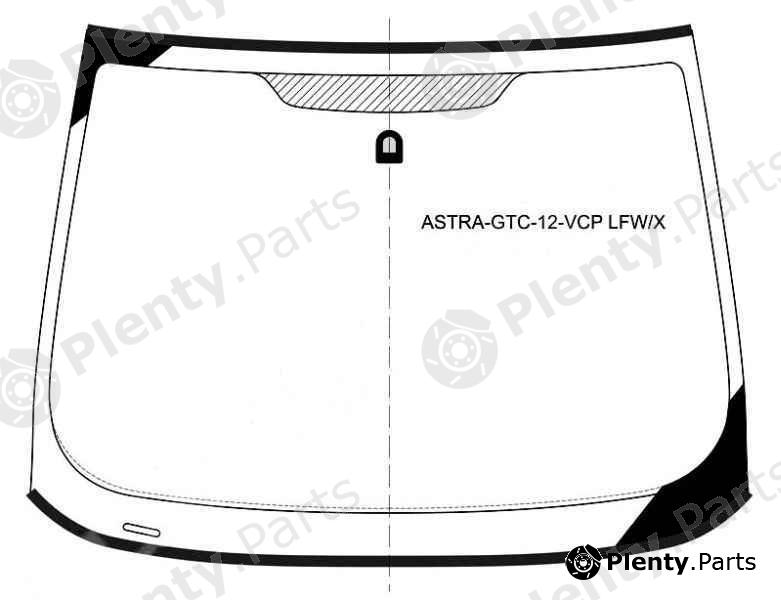  XYG part ASTRA-GTC-12-VCPLFW/X (ASTRAGTC12VCPLFWX) Replacement part