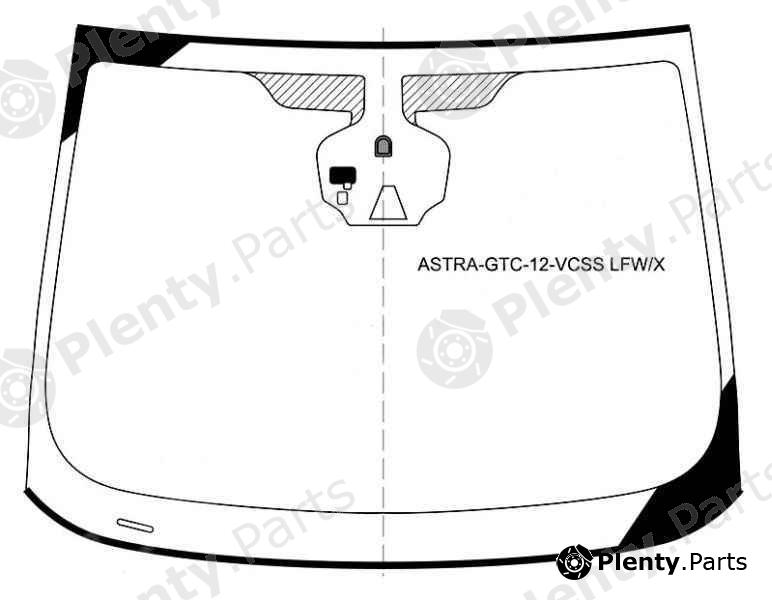  XYG part ASTRA-GTC-12-VCSSLFW/X (ASTRAGTC12VCSSLFWX) Replacement part