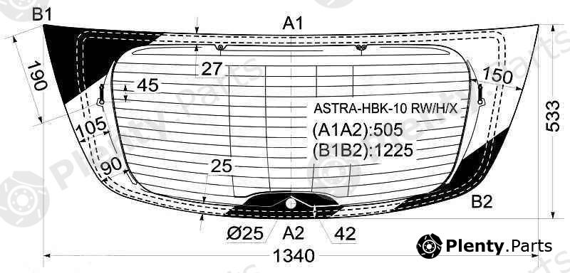 XYG part ASTRA-HBK-10RW/H/X (ASTRAHBK10RWHX) Replacement part