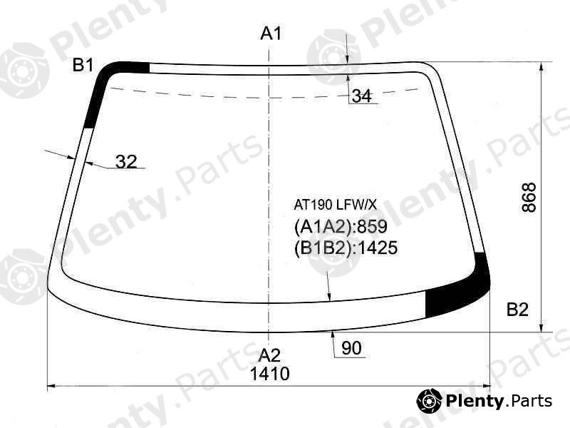  XYG part AT190LFW/X (AT190LFWX) Replacement part