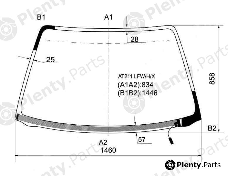  XYG part AT211LFW/H/X (AT211LFWHX) Replacement part