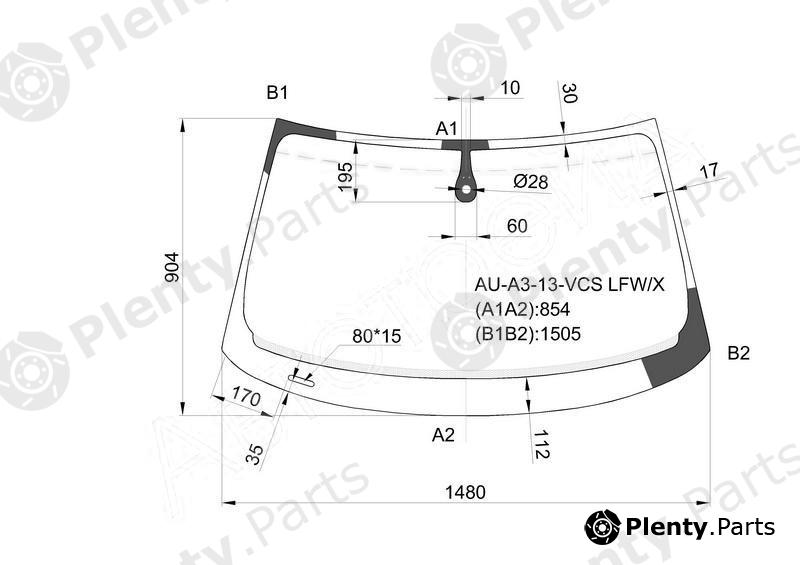  XYG part AU-A3-13-VCSLFW/X (AUA313VCSLFWX) Replacement part