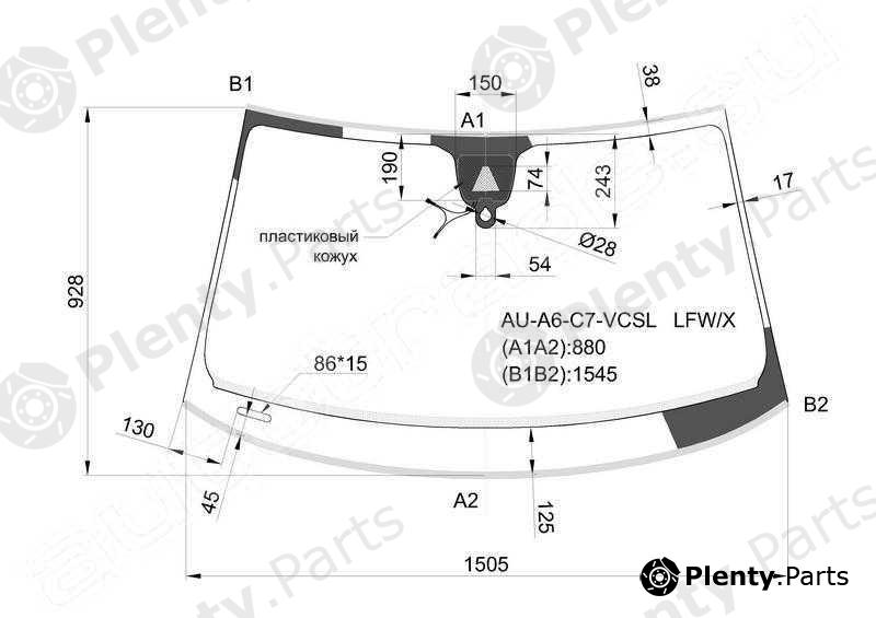  XYG part AU-A6-C7-VCSLLFW/X (AUA6C7VCSLLFWX) Replacement part