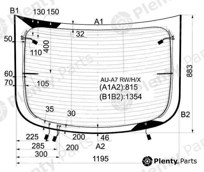  XYG part AU-A7RW/H/X (AUA7RWHX) Replacement part