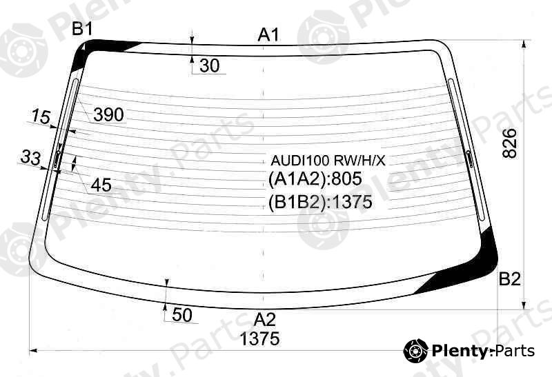  XYG part AUDI100RW/H/X (AUDI100RWHX) Replacement part