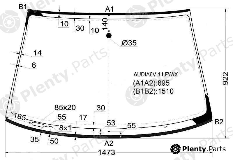  XYG part AUDIA6V-1LFW/X (AUDIA6V1LFWX) Replacement part