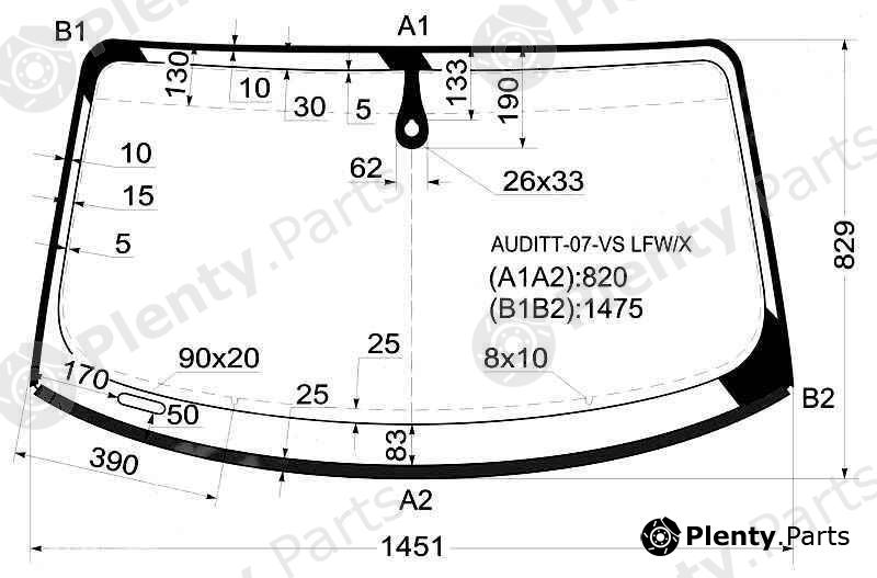  XYG part AUDITT-07-VSLFW/X (AUDITT07VSLFWX) Replacement part