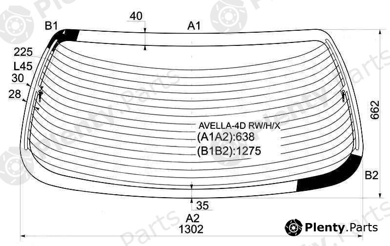  XYG part AVELLA-4DRW/H/X (AVELLA4DRWHX) Replacement part