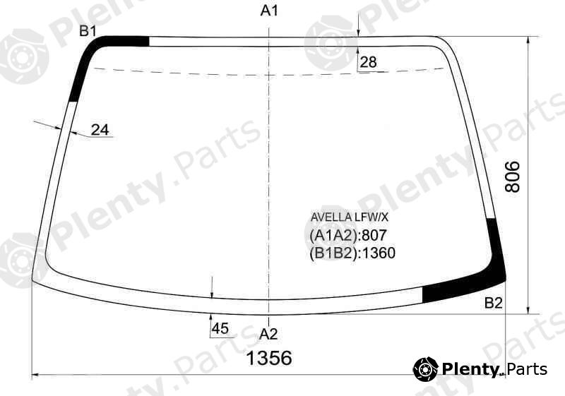  XYG part AVELLALFW/X (AVELLALFWX) Replacement part